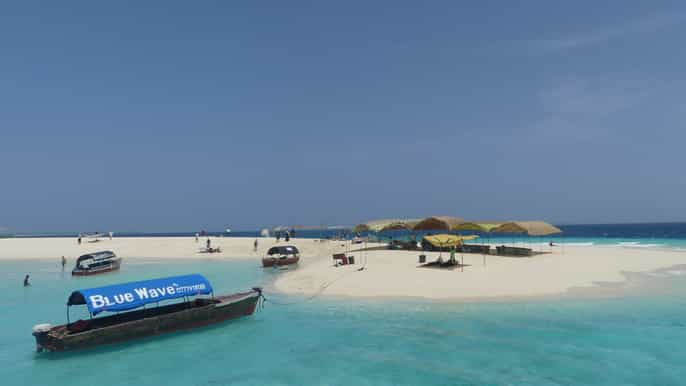 zanzibar prison island tour with lunch on the sandbank