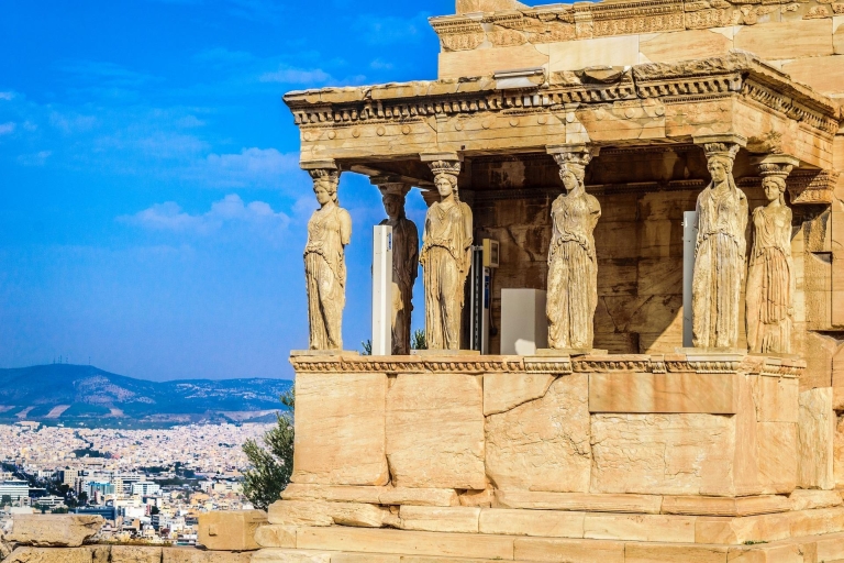 Ateny: Wycieczka z przewodnikiem po Akropolu z biletem wstępuWycieczka w małej grupie po angielsku