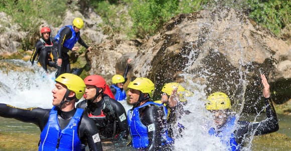 Von Split oder Zadvarje aus: Cetina Fluss Canyoning Von Split oder Zadvarje aus: Cetina Fluss Canyoning