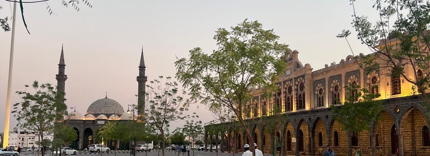 Visite à pied de la mosquée du Prophète et chemin de fer historique du Hedjaz