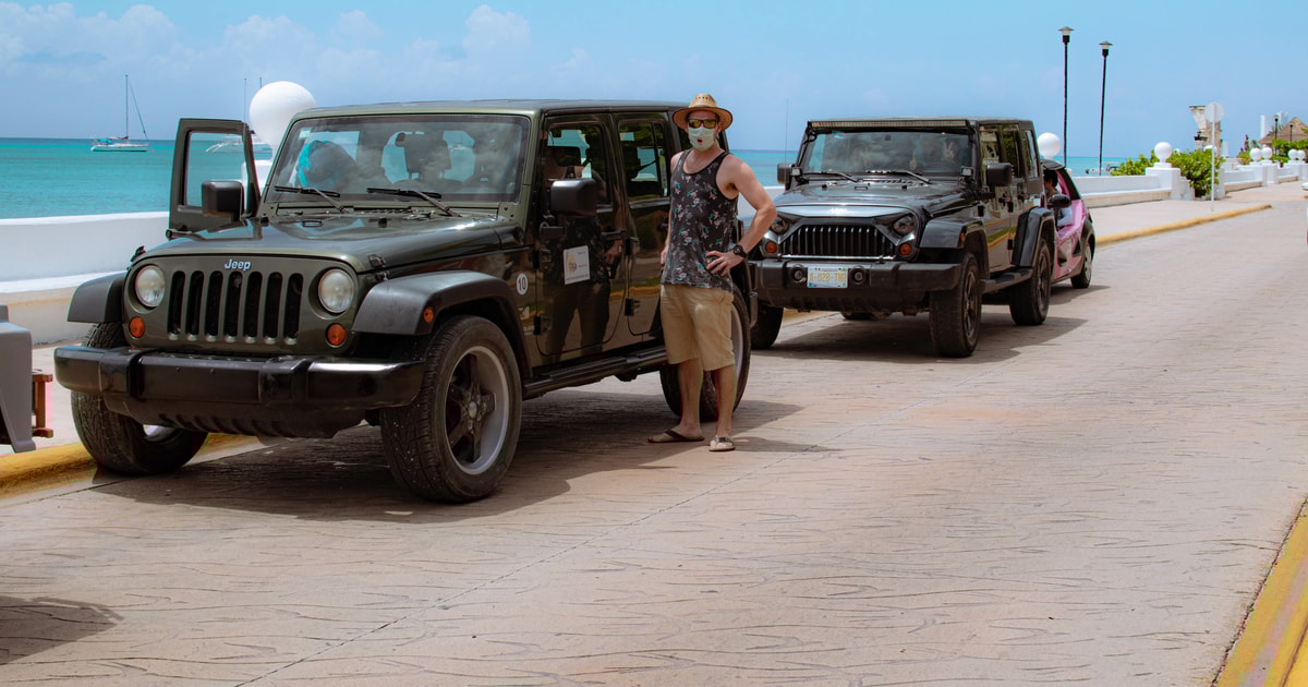 Cozumel Jeep Safari with Beach Lunch and Snorkeling GetYourGuide