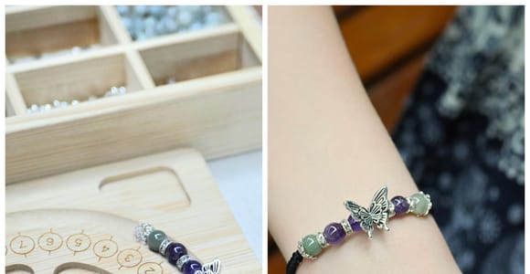 Chiang Mai: Crystal Bead DIY Bracelet Workshop with Shuttle