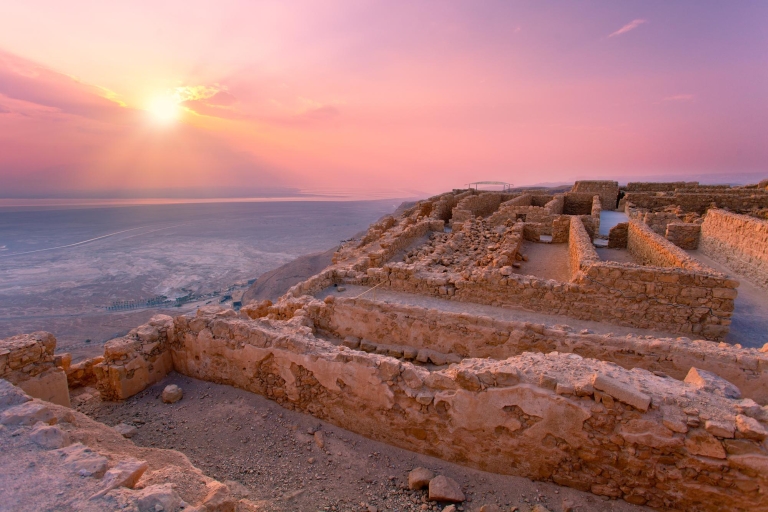 Jérusalem: excursion dans le parc national de Masada et la mer MorteJérusalem: visite du parc national de Masada et de la mer Morte en espagnol