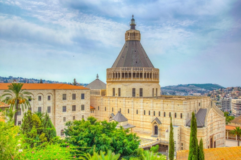Jeruzalem: tour naar Jordaan, Nazareth & Meer van TiberiasTour in het Frans