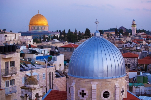 From Tel Aviv: Highlights of Jerusalem Biblical Trip German Tour