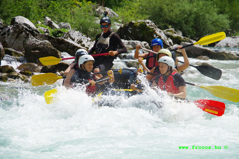 Rafting półdniowy na szmaragdowej rzece Soca