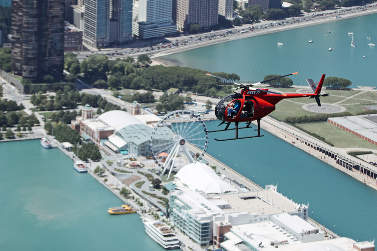 Chicago: Privéhelikoptervlucht van 45 minuten voor 1-3 personenChicago: privéhelikoptervlucht van 45 minuten voor 1-3 personen