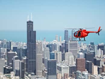 Chicago: 45-minütiger privater Hubschrauberflug für 1-3 Personen Chicago: 45-minütiger privater Hubschrauberflug für 1-3 Personen