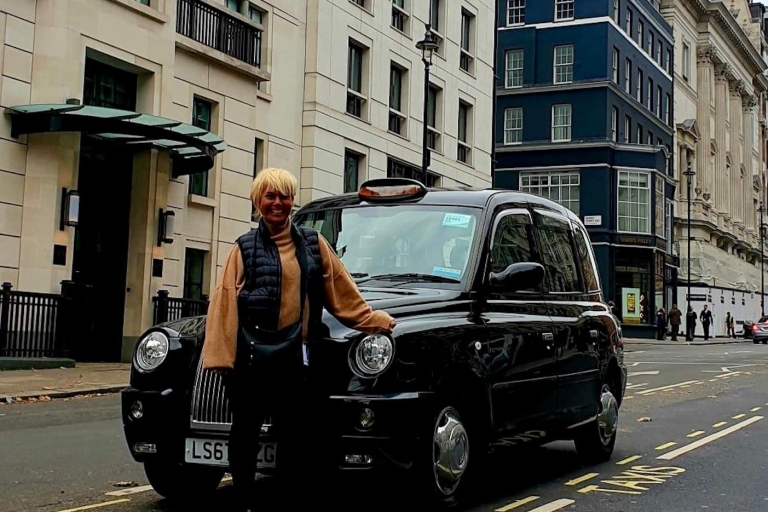 London: Führung durch Denkmäler und Nebenstraßen im schwarzen Taxi