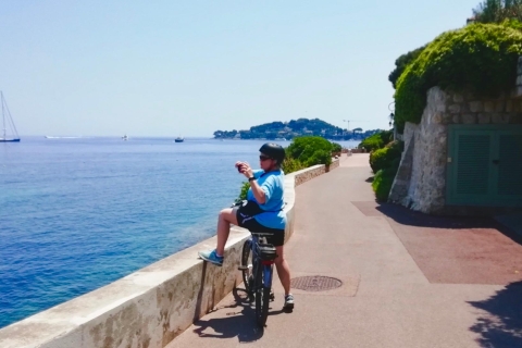 Nicea: 5-godzinna wycieczka rowerem elektrycznym po zatoce Villefranche