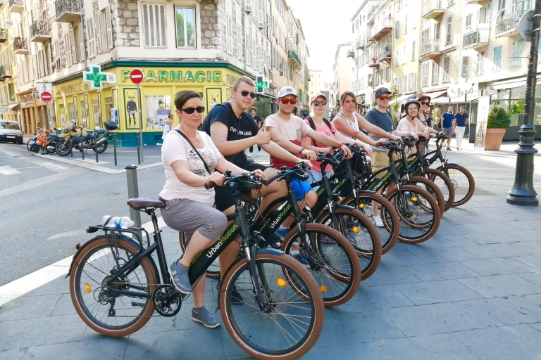 Niza: tour panorámico de 3 horas en bicicleta eléctrica