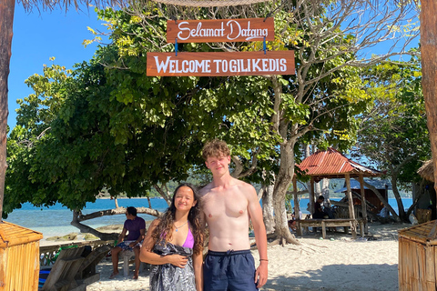 Gili Nanggu, Sudak, & Kedis Island Hopping Tour 3 Gilis Snorkeling Trip Gili Nanggu, Gili Sudak & Gili Kedis