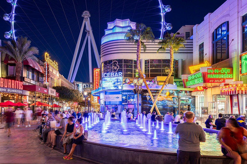 Explora lugares de interés: tour a pie por el Strip de Las Vegas.Explora lugares imprescindibles: tour a pie por el Strip de Las Vegas