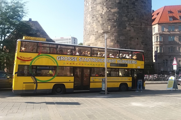 Nuremberg: visite en bus à arrêts multiples