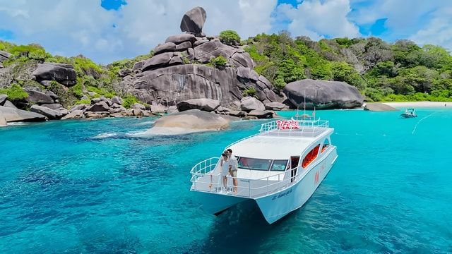Phuket: Similan Islands Snorkeling Day Trip by Catamaran