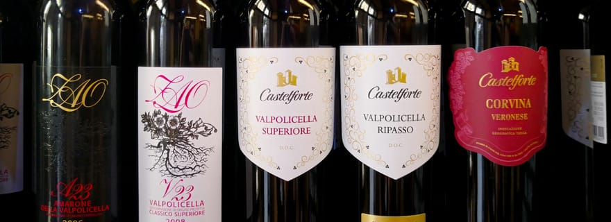 Vérone : Dégustation de vin les yeux bandés