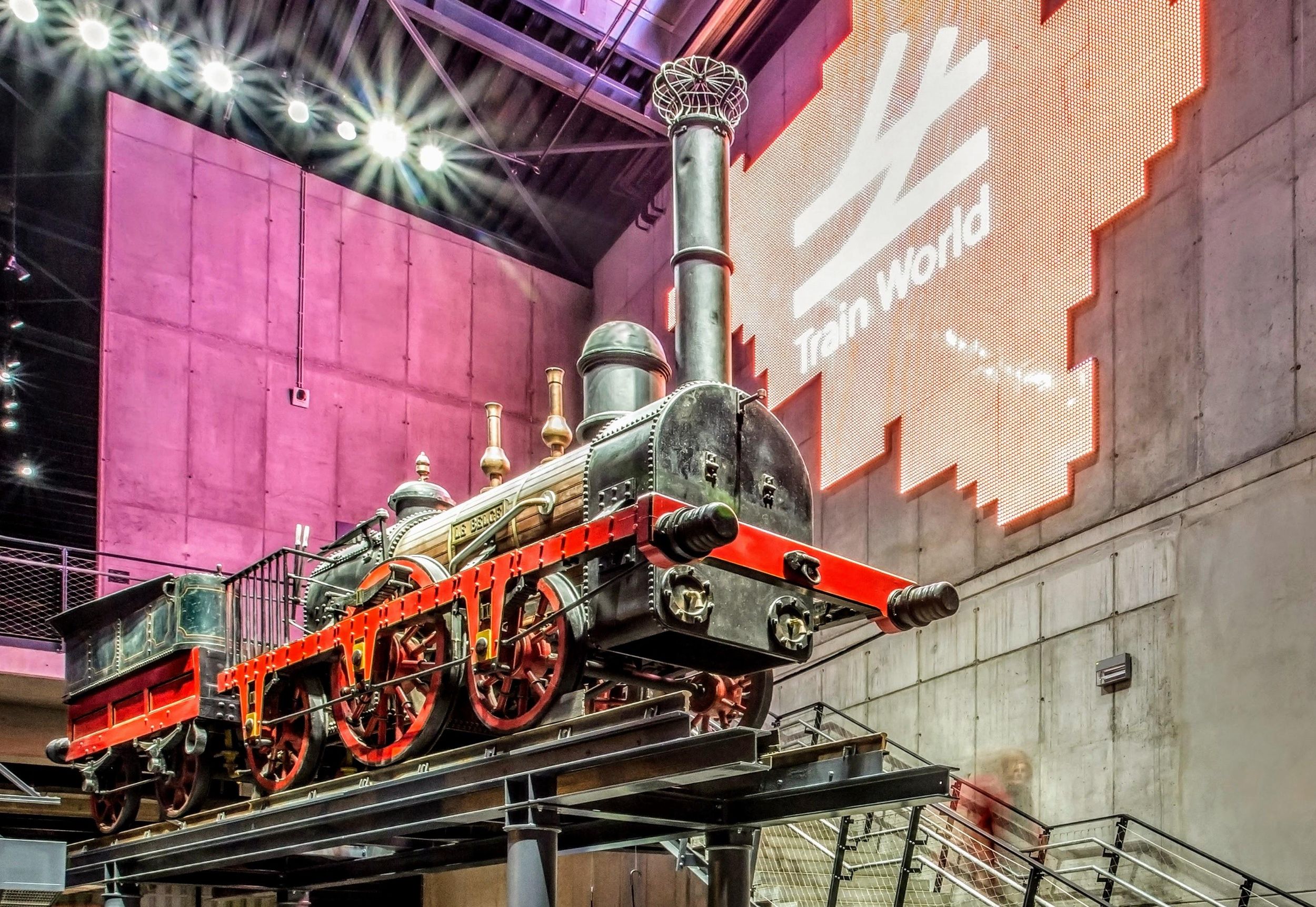 Brüssel: Eintrittskarte für das Eisenbahnweltmuseum