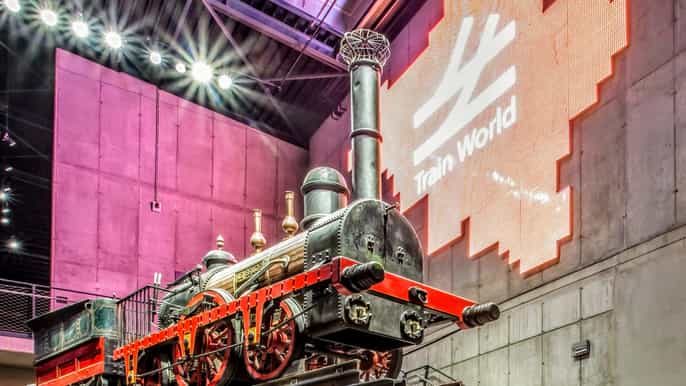 brussels train world museum entrance ticket