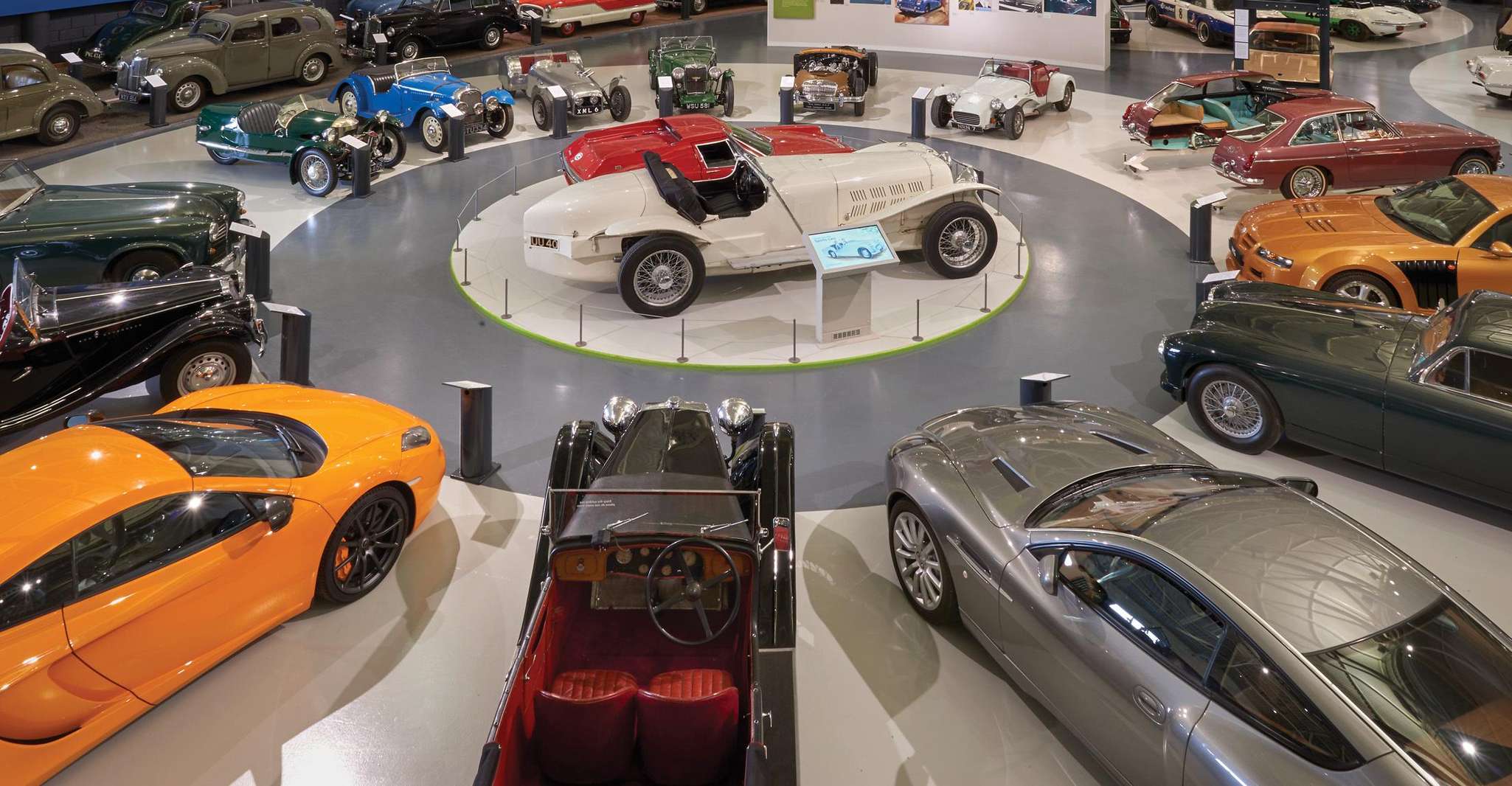 Warwick, biglietto d'ingresso del British Motor Museum