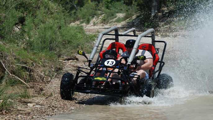 river rafting buggy cross safari at koprulu canyon