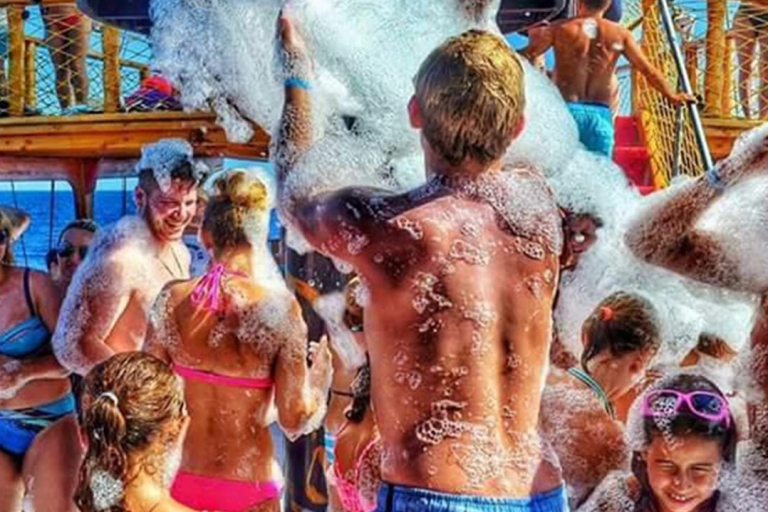 Side: Full-day Boat Tour with Lunch & Foam Party Standart Option