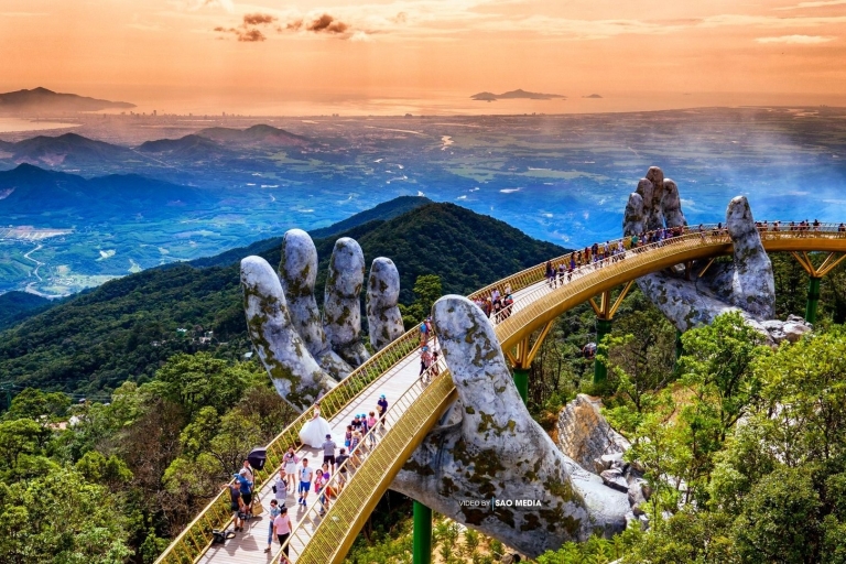 Da Nang: Ba Na Hills en Golden Bridge Kabelbaan TicketKabelbaankaartje