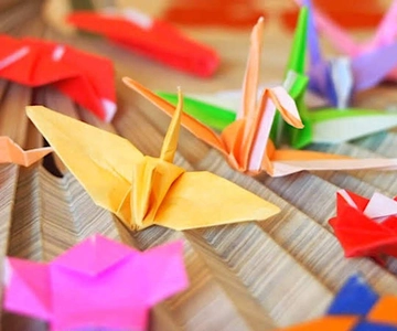Easy Origami Experience in 150 Years Old Townhouse Kyoto