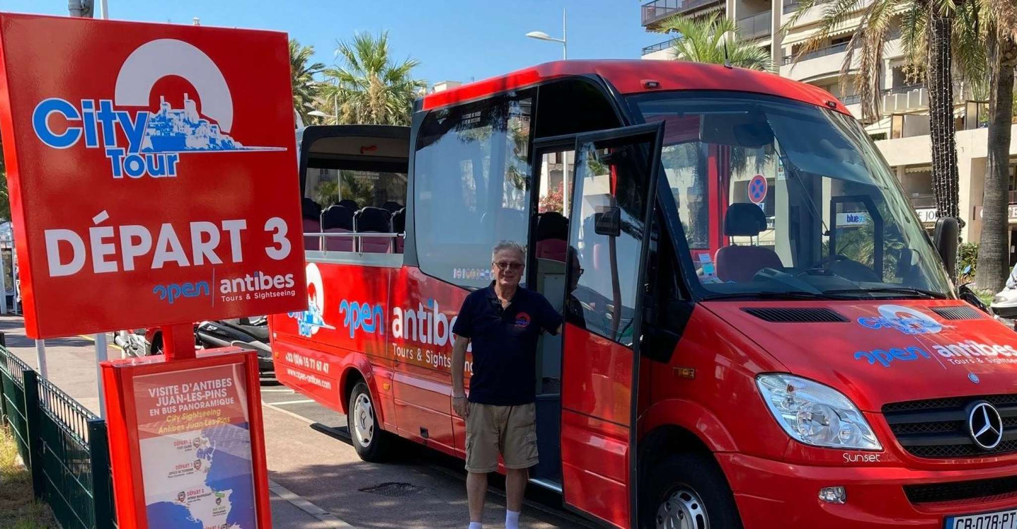 Antibes, 1 or 2-Day Hop-on Hop-off Sightseeing Bus Tour - Housity
