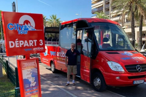 Antibes: 1 oder 2-tägige Hop-on Hop-off Sightseeing Bus Tour1-Tages-Pass