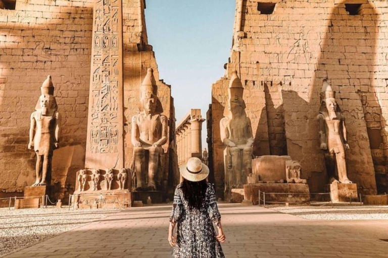 Hurghada: Najważniejsze atrakcje Luksoru, grobowiec króla Tuta i rejs statkiem po NiluHurghada: Najważniejsze atrakcje Luksoru, grobowiec króla Tuta i wycieczka po Nilu