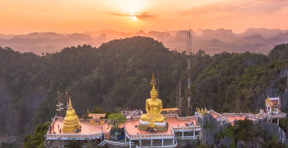 Krabi: Tiger Temple, Hot Springs & Emerald Pool Day Tour