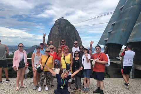 Rio: Christ, Sugarloaf, Selerón & Sambadrome Full-Day Tour