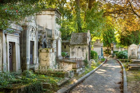 Père Lachaise kirkegård: Omvisning til fots