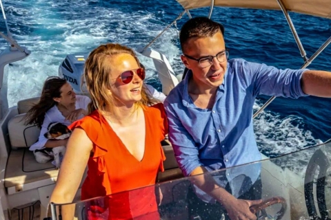 Dubrovnik: Crucero privado en barco al atardecer con vino y cerveza
