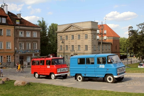 Warschau: de beste privétour van de stad per Retro Minibus