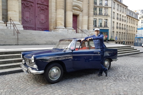 Paryż: 1-godzinna wycieczka zabytkowym samochodem