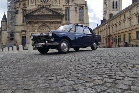 Paris: visite d'une heure en voiture de collection