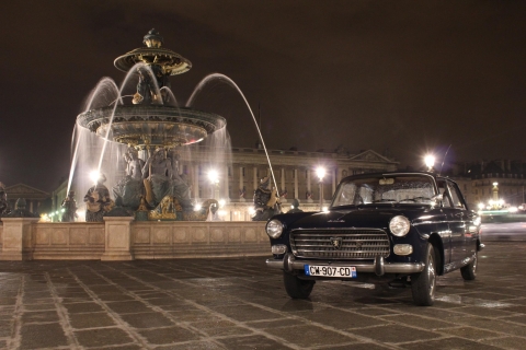 Paris: visite nocturne en voiture d'une heure et demie