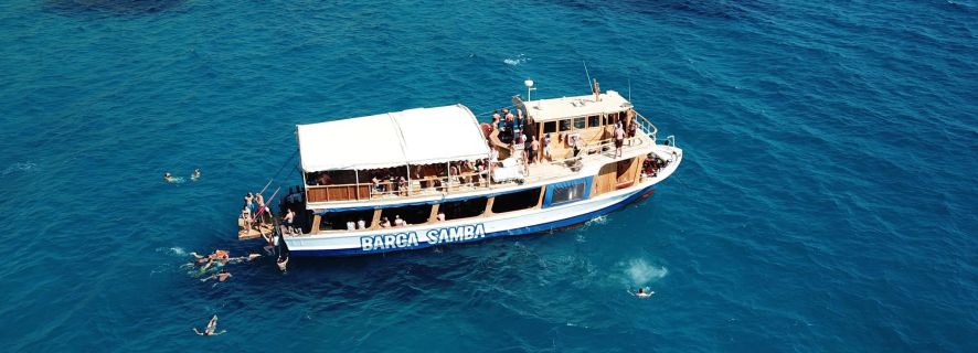 Palma de Mallorca: Wycieczka łodzią po zatoce Palma z nurkowaniem z rurką