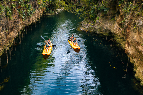 4 Cenotes Guided Tour with Food &amp; Beverages