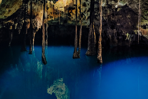 4 Cenotes Tour guidato con cibo e bevande