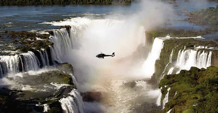 Helicopter Ride Over The Iguazu Falls Admission Ticket Getyourguide