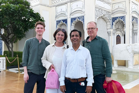 Jaipur: Half-Day Heritage & Cultural Tour of Pink City Only Car Driver Tour without Guide