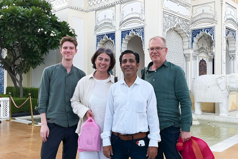 Jaipur: Half-Day Heritage & Cultural Tour of Pink City Only Car Driver Tour without Guide