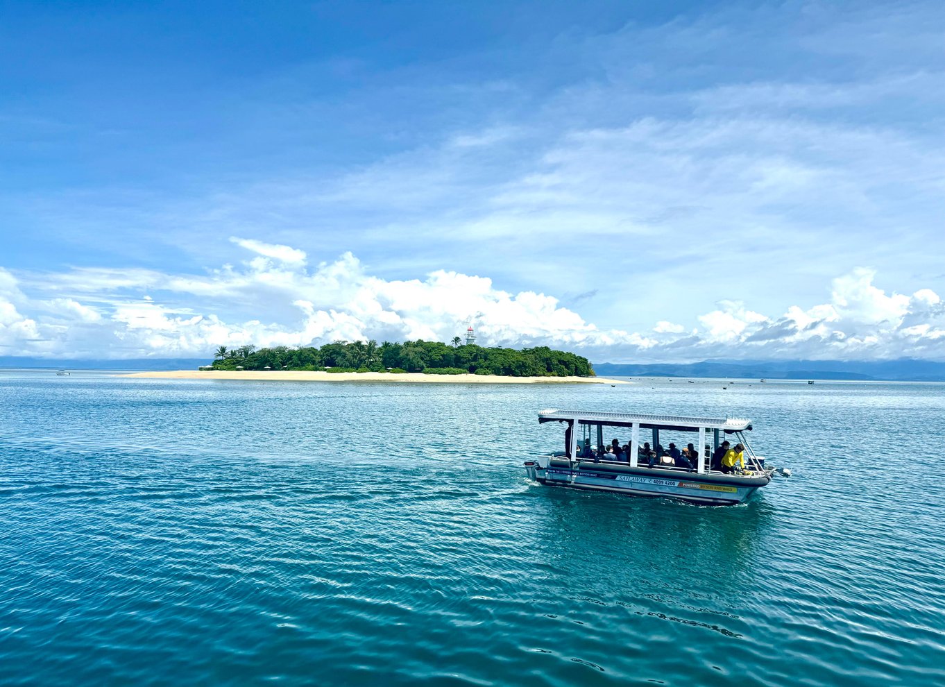 Port Douglas: Reef & Low Isles-krydstogt på luksuskatamaran