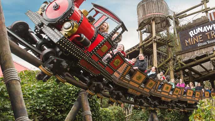 ingresso para o alton towers resort