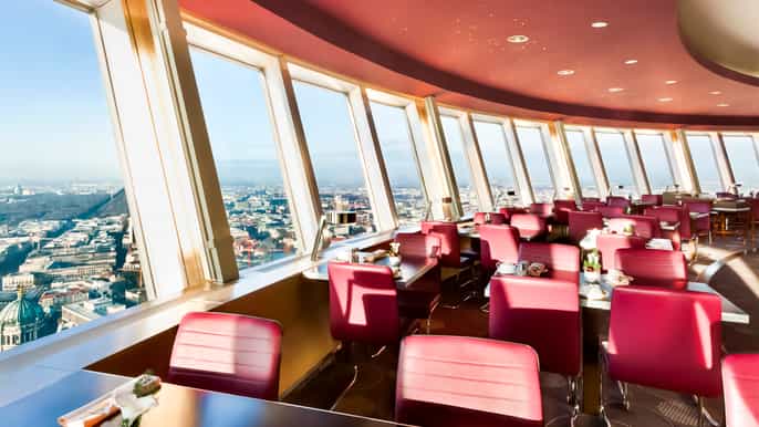 berlin tv tower exclusive entry ticket with coffee and cake