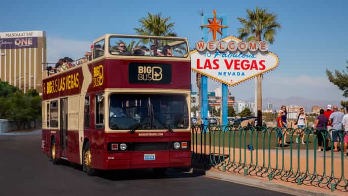 las vegas hopon hopoff sightseeing city tour