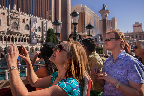 Las Vegas: Tour de ônibus hop-on hop-off Sightseeing Tour de ônibus hop-on hop-off em ônibus abertoIngresso de 3 dias com opção de entrada no High Roller ou no Neon Museum