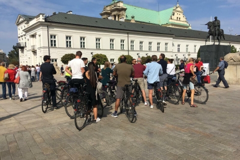 Warszawa: wycieczka rowerowa z przewodnikiem